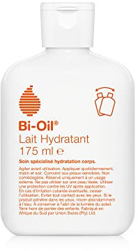 Bi-Oil - Lait Hydratant – Texture fluide et ultra légère - Hydratation quotidienne du corps – Adapté aux peaux sèches – Absorption rapide – 175ml