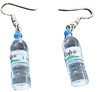 Water Bottle Earrings for Women, Fun Dangle Drop Style