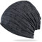 DURINM Sportmütze Herren Damen Beanie Mütze Chemo Hut Frau Hut Spitzen Kopftuch Super Weich Slouchy Turban Kopfbedeckungen Kopf Wraps (Dunkelgrau)