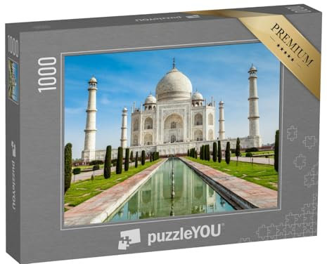 puzzleYOU: Puzzle 1000 Teile „Taj Mahal, Indien“ – aus der Puzzle-Kollektion Indien, Aus Aller Welt