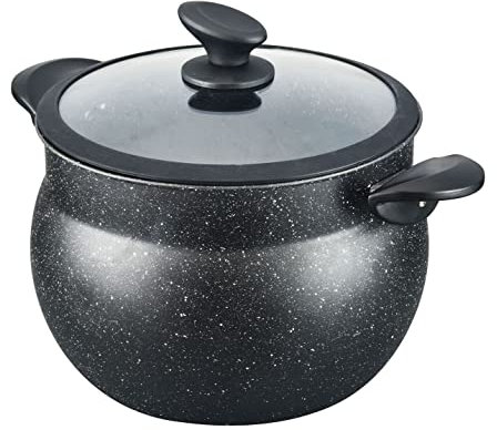 Cheffinger 3-Piece Couscous Pot 12 L Steamer Kuskus Diameter 26 cm Steam Cooker