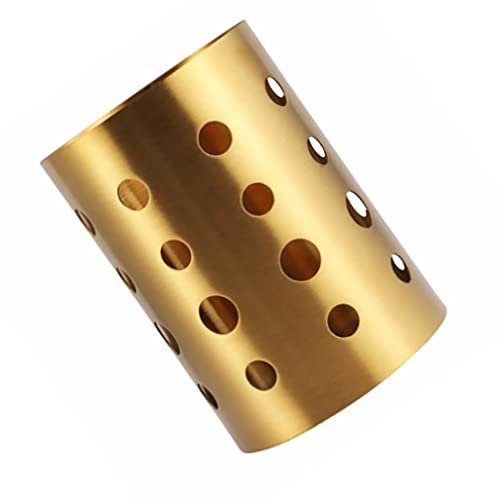 Angoily Utensilio Escurridor Cesta de Acero Inoxidable Utensilio Cubiertos Fregadero Titular Cocina Cubiertos Palillo Drenando Organizador Caddy para Casa Tienda Dorado