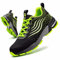 Scarpe Antinfortunistiche Uomo Scarpe da Lavoro Donna Leggere con Punta in Acciaio Traspiranti Scarpe Sicurezza Comode Antiscivolo Sneaker Industriali Verde 45