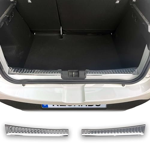 Ladekantenschutz Edelstahl Chrom kompatibel für Dacia Sandero III | DJF | BJ ab 2021> | Premium Qualität von RECAMBO