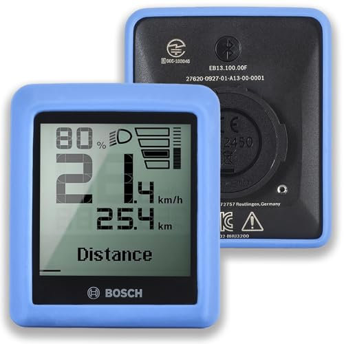 Besudo Silikon-Schutzhülle geeignet für Bosch Intuvia 100 Display(BHU3200) - Schutzrahmen Displayschutz für Bosch Intuvia 100 Display als Schutz vor Absturz in 3 Farben-37-K-GJ-C