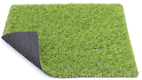 BONERVA | Césped artificial ESENCIAL 15mm | Varias Medidas | Rollo de césped artificial económico para terrazas, jardines y patios | Fácil instalación | (1x4 Metros)