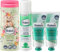 Balea 4er-Set Hautpflege: Duschgel SOMEBUNNY LOVES YOU duftet nach Frühlingsblüten (300ml) + Beauty Expert LIQUID PEELING beugt Hautunreinheiten vor (150 ml) + 2 x Handcreme HANF (2 x 75 ml), 575 ml
