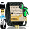 Gziztx Gartenschlauch 60M Wasserschlauch Erweiterbares Gartenschlauch-Set 200FT mit 10 Modi Wassersprühpistole und 3-lagigem Latexkern mit 3/4 Zoll & 1/2 Zoll Anschluss, erweiterbar, magischer (200FT)