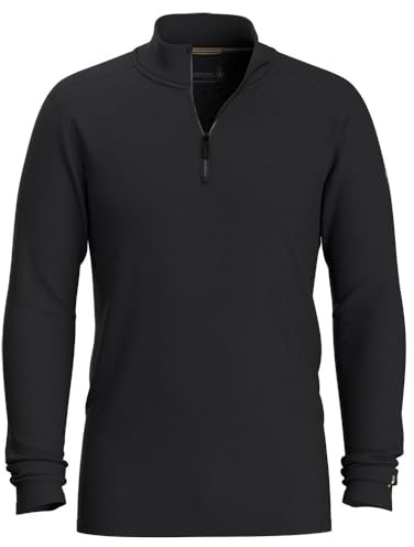Smartwool Herren Classic All-Season Merino Baselayer-Top, Black, L