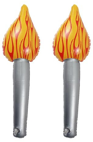 FePen 2 Piezas De Llama, Palo De Antorcha