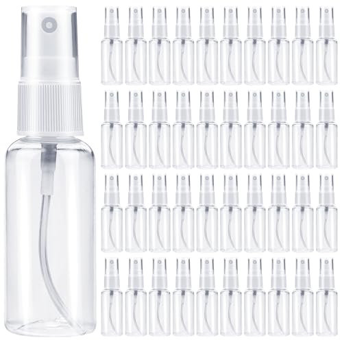 DKBT 40 Botellas Pulverizadoras Pequeñas Spray de 10 ml, Mini Atomizador Recargable, Botellitas Plásticas para Rellenar Agua, Perfume, Alcohol, Cuidado Personal, Líquido Cosmético