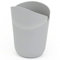 Acan Tradineur - Palomitero de Silicona para microondas, Recipiente, Cuenco Plegable para cocinar Palomitas de maíz, Libre de BPA, Apto para lavavajillas (Gris - 14,5 x 8 cm)