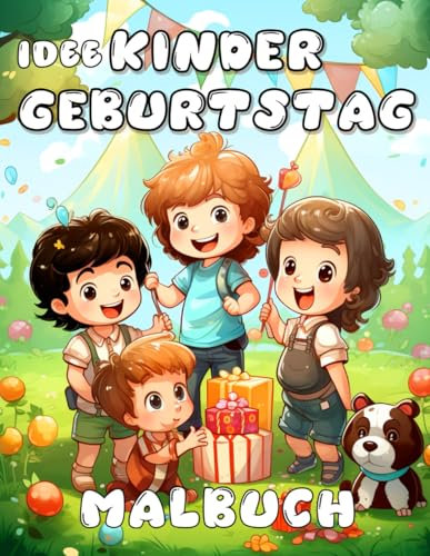 idee Kindergeburtstag Malbuch: Kreatives Ausmalen und Spaß für die Geburtstagsparty