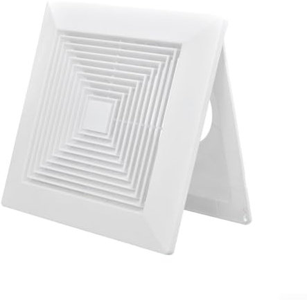 1 salida de aire de techo cuadrada, difusor cuadrado para aire acondicionado, difusor cuadrado de tubo para el hogar y la oficina (150)