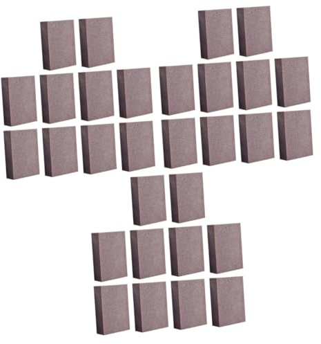 Beavorty 3 Juegos Toallita Limpiadora Mágica Depurador De Arena Oxidada Esponja De Limpieza De Cocina Herramienta De Limpieza De Cocina Esponjas Caseras Olla Sartén Corundo Brown 10 Uds * 3