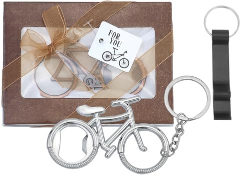 3 Stück Flaschenöffner Fahrrad, Männer Vintage Fahrrad Bieröffner Lustig, Korkenzieher Bottle Opener Fahrrad Geschenke Schlüsselanhänger für Ihn Ehemann Freund Vater Opa