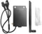 Jrifedptry Router WiFi 4G LTE para exteriores de plástico negro con ranura para tarjeta SIM, impermeable, inalámbrico, CPE RJ45, puerto de alimentación para cámara IP