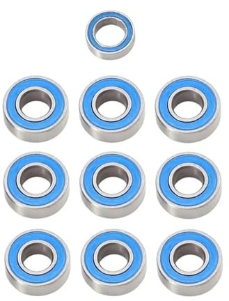 RC Upgrade Parts For Tamiya CW-01 CW01 For Lunchbox For Grasshopper For Hornet 10pcs Sealed Bearing Kit RC Car Upgrade Parts Modified Accessories