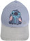 Disney Lilo & Stitch Kappe für Mädchen und Jungen - Glitzerschirm Kinder Cap Basecap Baseballkappe verstellbar Blau 52cm