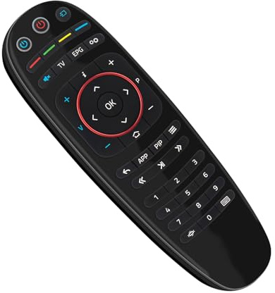 MAG 544w3 Ersatz Fernbedienung Passend für Linux Infomir Set-Top-Boxen | MAG544w3, MAG 544, Mag 524, Mag 424 , Mag 324 ,Mag 254 , 256 , 322 , 250 , 324 , 424 , 524