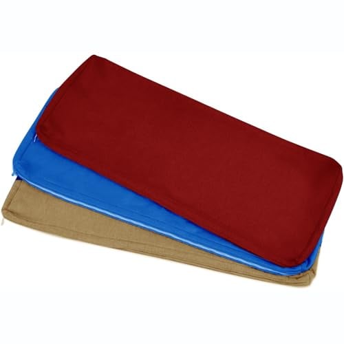 WLXFF Bezug bankauflage Bankkissen, Outdoor Sitzkissen bezug, 5cm Dicke, Ersatzbezug für sitzbank Kissen sitzbank Polster mit Reißverschluss, Waschbare sitzbank Auflage bezug,No4,80X50X5CM