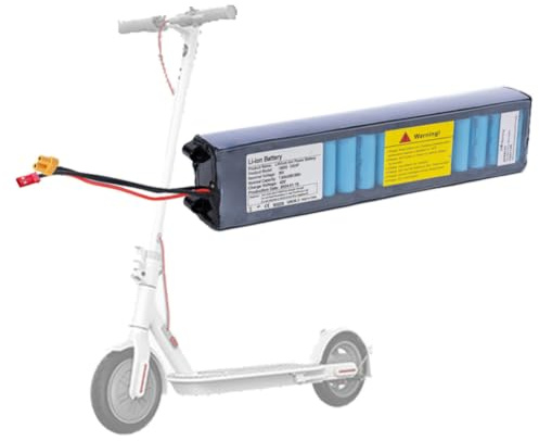 JHKJ Batterie de Rechange 36 V 6 Ah 10,5 Ah Batterie Lithium 7,8 Ah Batteries Li-ION 36 V Batteries Trottinette pour M365 pour Moteurs 200 W - 400 W avec Ports JST et XT30,36v6ah