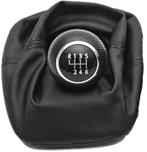 Schaltknäufe Für VW Für Golf Für Bora 3 4 5 5/6 Geschwindigkeit Schaltknauf(Black-002-6-23mm)