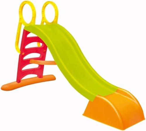 Scivolo per Bambini da giardino da casa Interno Esterno 207x85x111(h) Grande 3 Anni 4 Anni Scivolo Bimbi 2-6 Anni (Medium)