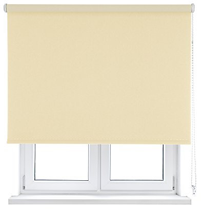 VIEWTEX Tenda a Rullo Opaca Termica/Oscurante Beige 120 X 250 cm - Made in Europe - 5 Anni di Garanzia