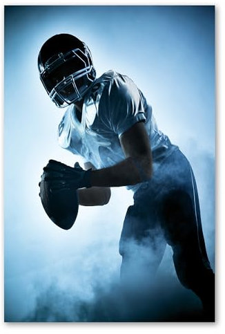 Postereck - 0844 - Football Spieler, NFL USA Sport Amerika - Wandposter Fotoposter Bilder Wandbild Wandbilder - Poster - 3:2-91,0 cm x 61,0 cm