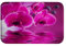 A.Monamour Phalaenopsis Pourpre Fleur D'Orchidée Fleur Réflexion Dans L'Eau Zen Spa Nature Floral Flanelle Absorbante Tapis De Bain Antidérapants Tapis De Sol Tapis De Passage Tapis De Douche 40x120cm