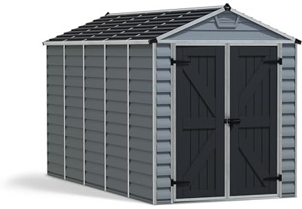 Canopia by Palram Abri de Jardin en Kit Skylight 7m², Cadre en Aluminium, Panneaux en Polycarbonate, Gris