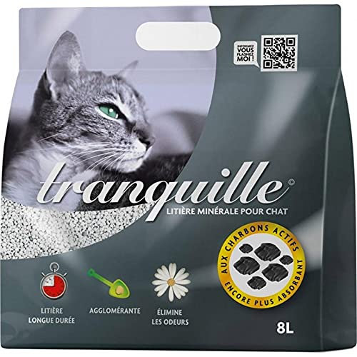 Tranquille Katzenstreu, mineralisch, 8 l (Packung