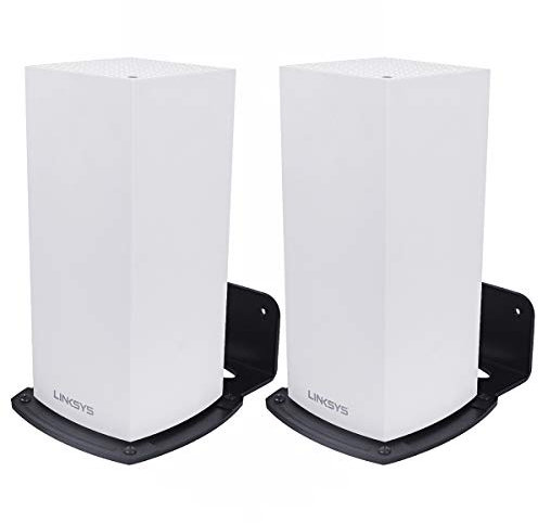 BECEMURU Supporto per Supporto da Parete Stabilità Supporto da Parete in Lega di Alluminio Supporto Protettivo Supporto per Router Guard per Router Router Linksys MX5300 WiFi 6 (2 Pacco)