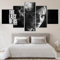 Toaueng Poster & Kunstdrucke 5 Stück Leinwandthe Last Of Us Teil 2 Spiel 150×80Cm Kein Rahmen 5 Leinwand Kunst Wandkunst Fünf Teile Tafelmalerei Wandbild Hd Poster Modernes Modulares Bild
