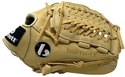 FL-120 RH Guante de béisbol de Cuero Infield/Outfield/Pitcher 12, Beige (RH (para zurdo El Guante se Lleva a la Derecha))