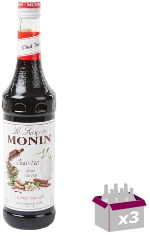 Lot de 3 Sirop - Thé chaï - 70cL