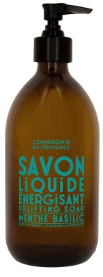 Compagnie de Provence® Flüssigseife Mint Basil 495 ml | stärkend, anregend und energiespendend | sulfatfrei