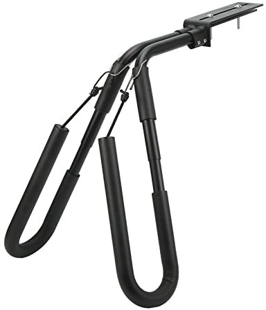 Surfbrett Fahrradträger, Roller Moped Surf Rack, Tragbar Fahrrad Surfbrettträger Racksurfen Bracket Surfen Wakeboard Motorradhalterung Befreit Deine Hände, Einfache Installation