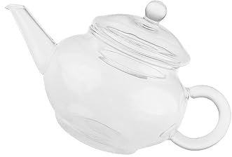 QOKLIYUI Premium 250ml for Heat Resistant Glass Teapot with Infuser for Brewing Coffee or Tea