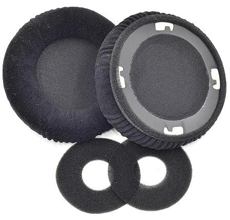 ZEZEFUFU 2 x Kopfhörer Velours & Schaumstoff Ohrpolster Kissen Ersatz für AKG K701 K702 Q701 Q702 K601 K612 K712 Pro