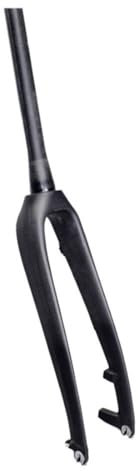 HIMALO Carbonio Forcella Rigida 700c Forcella per Bici da Corsa Freno A Disco 1-1/2 Conico Forcella Anteriore Senza Filettatura QR 9 * 100mm