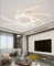 Lxysy LED Deckenlampe dimmbar Wohnzimmerlampe deckenlampe schwarz mit Fernbedienung modern Deckenleuchte Schlafzimmer deckenlampen weiß für Ateliers Café Deckenlampen (weiß)