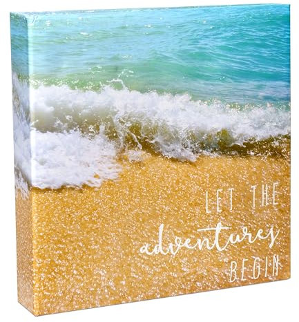 Photo Album Memo Slip in Holds 200 Photos 4 x 6 (Adventure Begin)