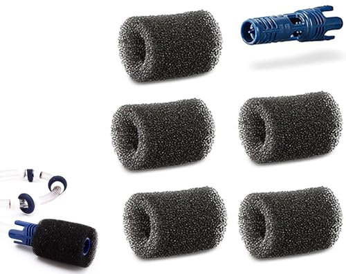 Tail Sweep Pro avec brosse à récurer, Tail Sweep Pro TSP10S de rechange pour Polaris 280, 380, 360, 3900 Sport, 180, 1 Tail Sweep Pro avec 6 brosses en mousse pour nettoyeurs haute pression Polaris à