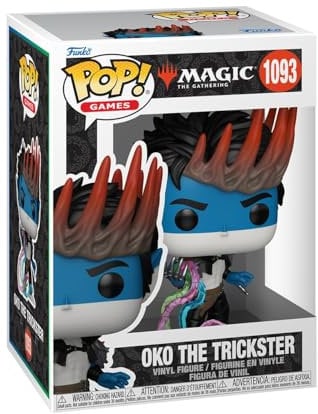 Funko Pop! Games: Magic: The Gathering - Oko The Trickster - Vinyl-Sammelfigur - Geschenkidee - Offizielle Handelswaren - Spielzeug Für Kinder und Erwachsene - Games Fans - Modellfigur Für Sammler