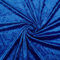 VmG-Store Pannesamt Stoff 2m x 145cm zum Nähen KEINE Meterware glänzender Stretch Samt für Vorhänge Gardinen Bühne Kostüm Kleid Bekleidung Tischdecke Dekostoff (010 Kobalt)