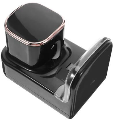 WHAMVOX Elektrischer Zahnpastaspender mit automatischem Sensor und Wandhalterung, punch free Kunststoffdesign für Badezimmer, geeignet für Zahnpasta und Handcreme, mit USB Kabel, Maße