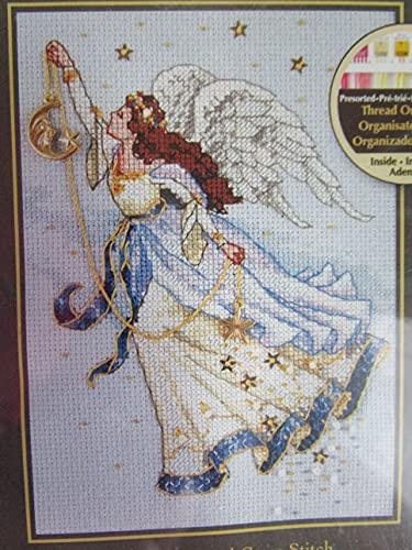 Dimensions D06711 | Twilight Angel Picture Counted Cross Stitch Kit | 13 x 18cm