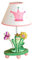 Fantasy Fields Princess & Frog Kids Nachttisch LED Tischlampe W-7506AE